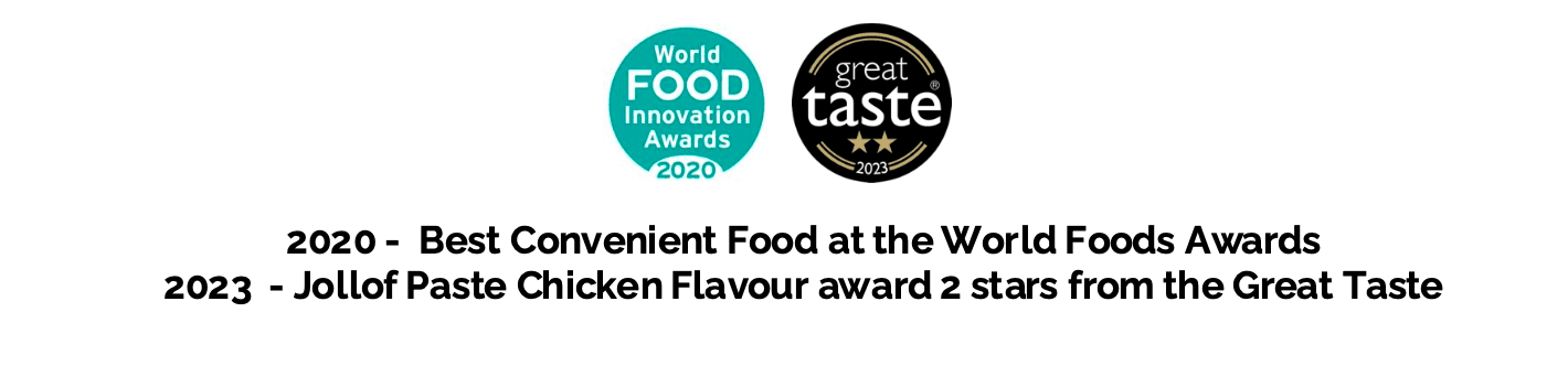 Shirley's Foods Awards - Best Convenient Food 2020 World Foods Awards and Great Taste 2023